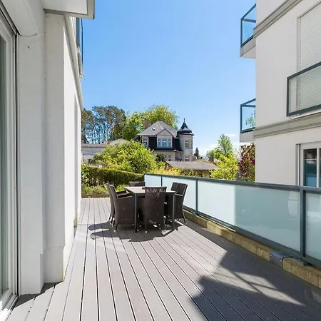 아파트 Strandresidenzen Bansin Ostseepalais 01